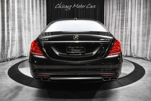 Used 2015 Mercedes-Benz S63 AMG 4 Matic Sedan MSRP $157,675+ for sale Sold at Chicago Motor Cars in West Chicago IL 60185 4