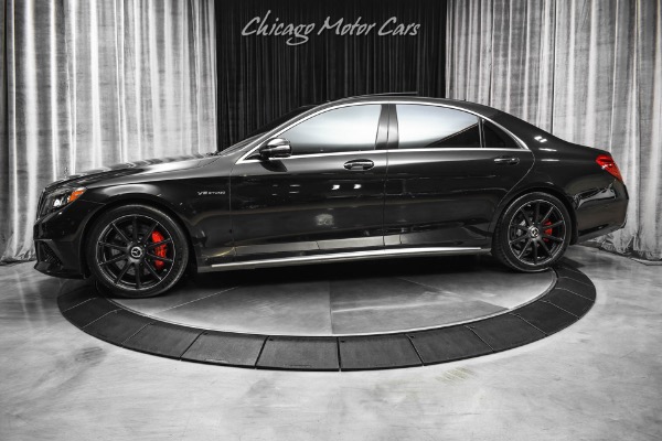 Used 2015 Mercedes-Benz S63 AMG 4 Matic Sedan MSRP $157,675+ for sale Sold at Chicago Motor Cars in West Chicago IL 60185 1