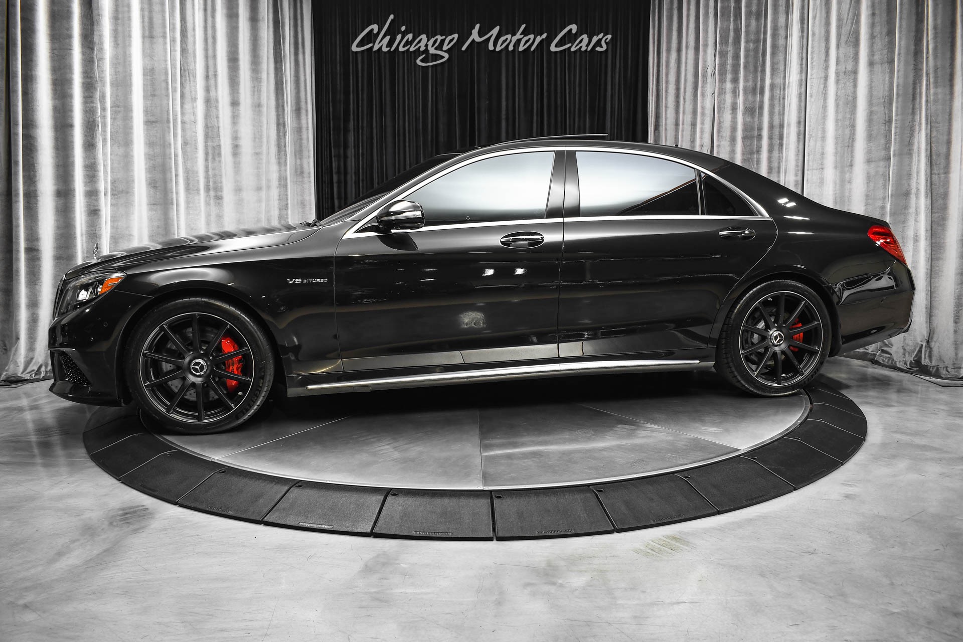 Used 2015 Mercedes-Benz S63 AMG 4 Matic Sedan MSRP $157,675+ for sale Sold at Chicago Motor Cars in West Chicago IL 60185 1