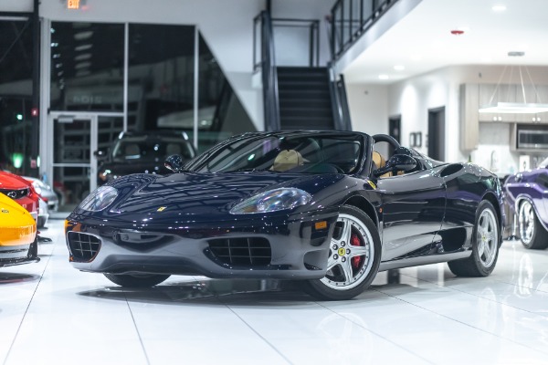 Used 2004 Ferrari 360 Spider GATED 6-SPEED MANUAL! ONLY 20K MILES! for sale Sold at Chicago Motor Cars in West Chicago IL 60185 2