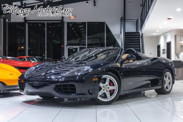 Used 2004 Ferrari 360 Spider GATED 6-SPEED MANUAL! ONLY 20K MILES! for sale Sold at Chicago Motor Cars in West Chicago IL 60185 1