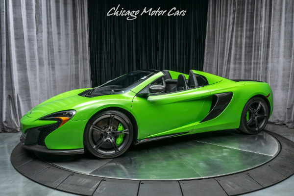 Used 2015 McLaren 650S Spider Convertible MSRP $328k+ Serviced! for sale Sold at Chicago Motor Cars in West Chicago IL 60185 2