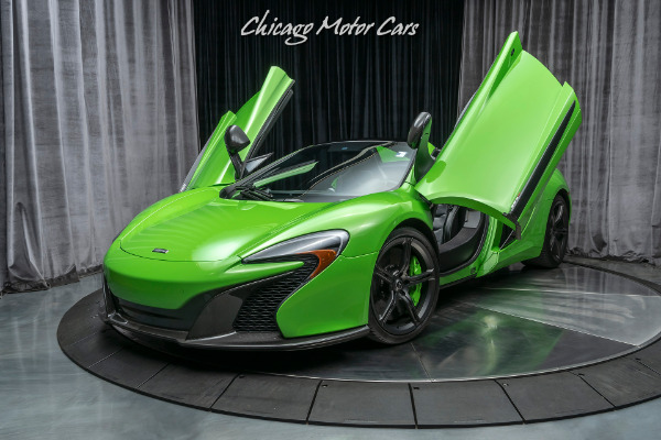 Used 2015 McLaren 650S Spider Convertible MSRP $328k+ Serviced! for sale Sold at Chicago Motor Cars in West Chicago IL 60185 3