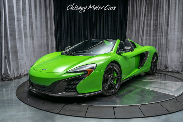 Used 2015 McLaren 650S Spider Convertible MSRP $328k+ Serviced! for sale Sold at Chicago Motor Cars in West Chicago IL 60185 4