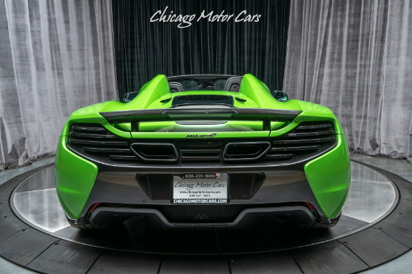 Used 2015 McLaren 650S Spider Convertible MSRP $328k+ Serviced! for sale Sold at Chicago Motor Cars in West Chicago IL 60185 6