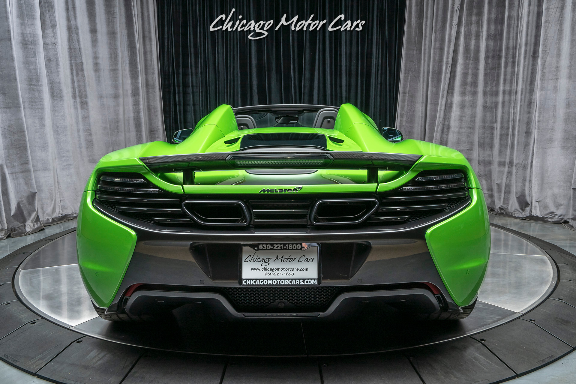 Motormax 1/24 79326 McLaren 650S Spider vert métallisé voiture