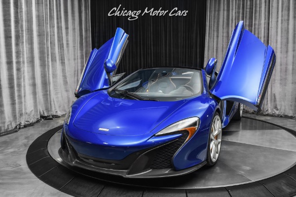 Used 2015 McLaren 650S Spider TASTEFULLY MODDED SERVICED RECORDS! FAST! 800RWHP! $346K MSRP! for sale Sold at Chicago Motor Cars in West Chicago IL 60185 2