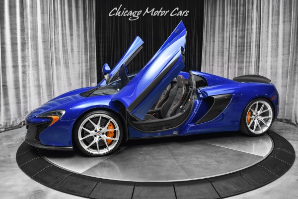 Used 2015 McLaren 650S Spider TASTEFULLY MODDED SERVICED RECORDS! FAST! 800RWHP! $346K MSRP! for sale Sold at Chicago Motor Cars in West Chicago IL 60185 1