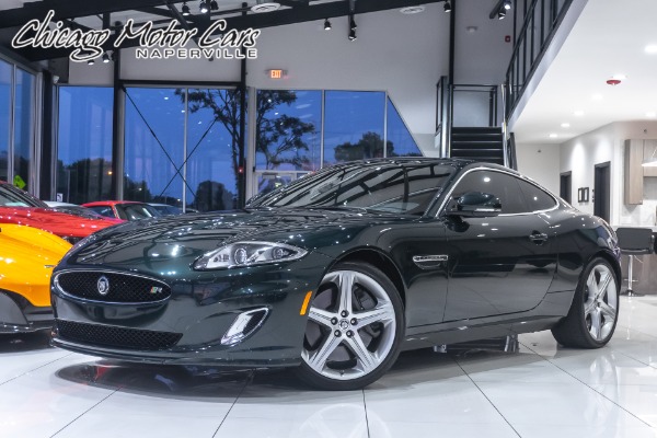 Used 2014 Jaguar XKR Supercharged Factory Performance Seats+Exhaust! for sale Sold at Chicago Motor Cars in West Chicago IL 60185 1
