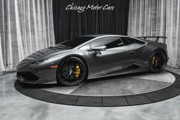 Used 2015 Lamborghini Huracan LP610-4 Coupe 1000HP! AMS ALPHA 9 TWIN TURBO! 1016 INDUSTRIES CARBON! for sale Sold at Chicago Motor Cars in West Chicago IL 60185 1