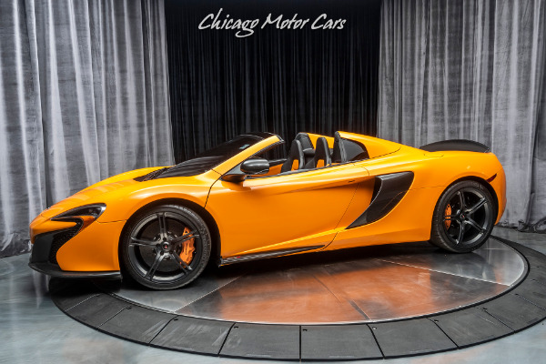Used 2016 McLaren 650S Spider ORIGINAL MSRP $309K+ UPGRADES! CARBON FIBER LOADED! for sale Sold at Chicago Motor Cars in West Chicago IL 60185 2