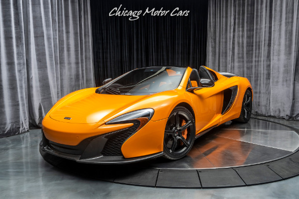 Used 2016 McLaren 650S Spider ORIGINAL MSRP $309K+ UPGRADES! CARBON FIBER LOADED! for sale Sold at Chicago Motor Cars in West Chicago IL 60185 4