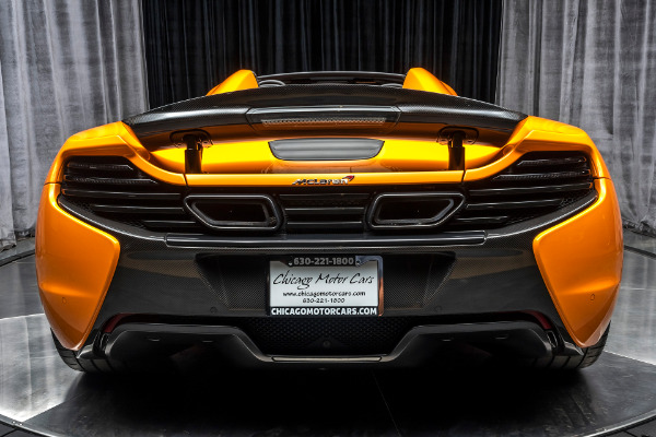 Used 2016 McLaren 650S Spider ORIGINAL MSRP $309K+ UPGRADES! CARBON FIBER LOADED! for sale Sold at Chicago Motor Cars in West Chicago IL 60185 6