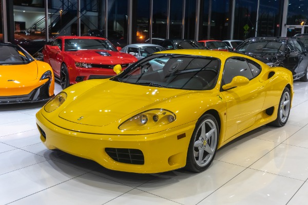 Used-1999-Ferrari-360-Modena-Coupe-GATED-6-SPEED--SERVICE-RECORDS