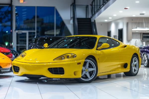 Used 1999 Ferrari 360 Modena Coupe GATED 6-SPEED + SERVICE RECORDS! for sale Sold at Chicago Motor Cars in West Chicago IL 60185 2