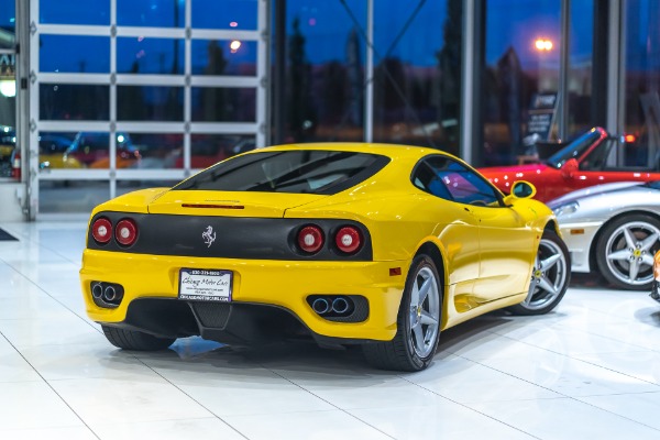 Used 1999 Ferrari 360 Modena Coupe GATED 6-SPEED + SERVICE RECORDS! for sale Sold at Chicago Motor Cars in West Chicago IL 60185 4