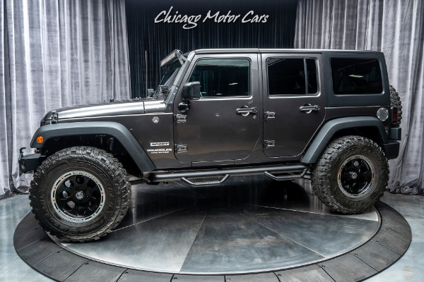Used 2016 Jeep Wrangler Unlimited Sport GREAT UPGRADES! for sale Sold at Chicago Motor Cars in West Chicago IL 60185 1