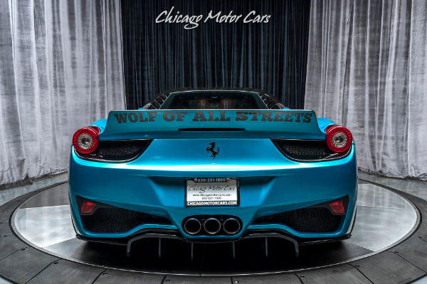 Used 2012 Ferrari 458 Italia Coupe LOADED WITH THOUSANDS IN FACTORY OPTIONS+ 70K IN UPGRADES! for sale Sold at Chicago Motor Cars in West Chicago IL 60185 4
