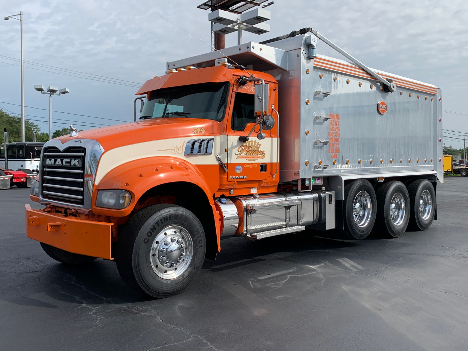 Used 2014 MACK GU713 Dump Truck for sale Sold at Chicago Motor Cars in West Chicago IL 60185 1