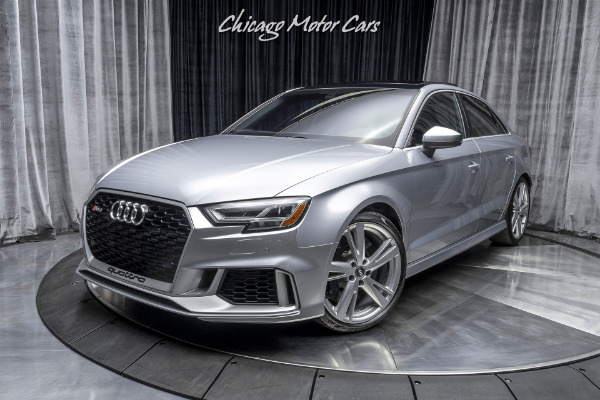 Used 2018 Audi RS3 2.5T quattro Sedan TECH PKG-400 HP AWD! for sale Sold at Chicago Motor Cars in West Chicago IL 60185 2