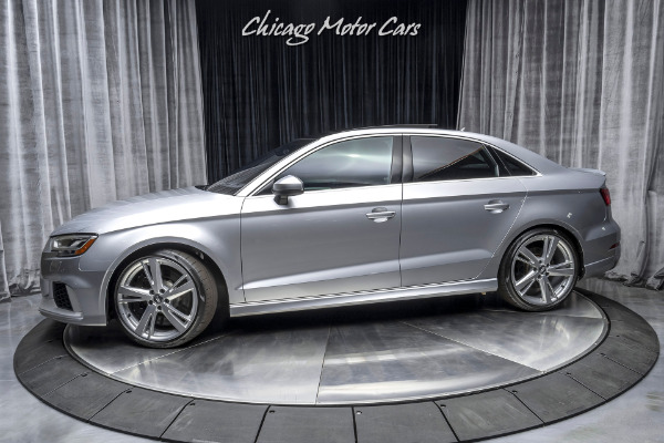 Used 2018 Audi RS3 2.5T quattro Sedan TECH PKG-400 HP AWD! for sale Sold at Chicago Motor Cars in West Chicago IL 60185 1