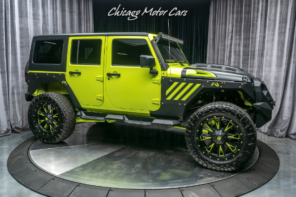 Used 2016 Jeep Wrangler Unlimited Rubicon Only 2k Miles! $30k+ in UPGRADES! for sale Sold at Chicago Motor Cars in West Chicago IL 60185 6