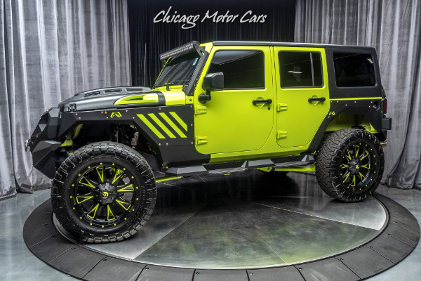 Used 2016 Jeep Wrangler Unlimited Rubicon Only 2k Miles! $30k+ in UPGRADES! for sale Sold at Chicago Motor Cars in West Chicago IL 60185 1