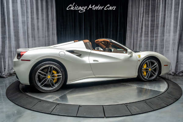 Used 2017 Ferrari 488 Spider Convertible Only 3800 Miles! MSRP $409k+ NEW for sale Sold at Chicago Motor Cars in West Chicago IL 60185 5