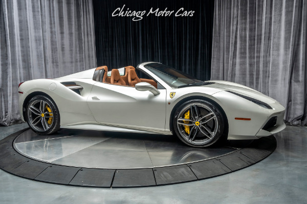 Used 2017 Ferrari 488 Spider Convertible Only 3800 Miles! MSRP $409k+ NEW for sale Sold at Chicago Motor Cars in West Chicago IL 60185 6