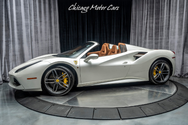 Used 2017 Ferrari 488 Spider Convertible Only 3800 Miles! MSRP $409k+ NEW for sale Sold at Chicago Motor Cars in West Chicago IL 60185 1