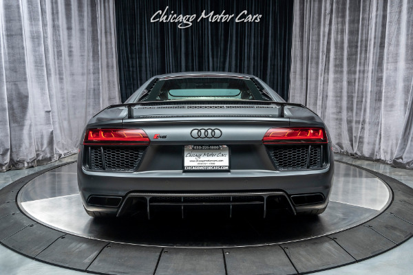 Used 2017 Audi R8 V10 Plus quattro S tronic Coupe MSRP $210K+ FACTORY MATTE PAINT! for sale Sold at Chicago Motor Cars in West Chicago IL 60185 4