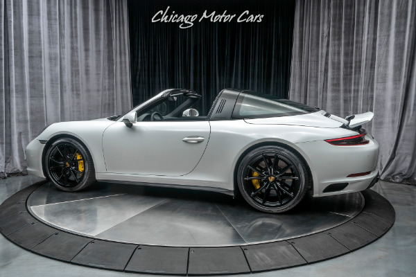 Used 2018 Porsche 911 Targa 4 GTS Convertible Only 1600 Miles Manual Trans Original MSRP $166k+ for sale Sold at Chicago Motor Cars in West Chicago IL 60185 3