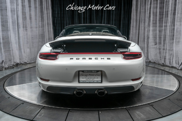 Used 2018 Porsche 911 Targa 4 GTS Convertible Only 1600 Miles Manual Trans Original MSRP $166k+ for sale Sold at Chicago Motor Cars in West Chicago IL 60185 4