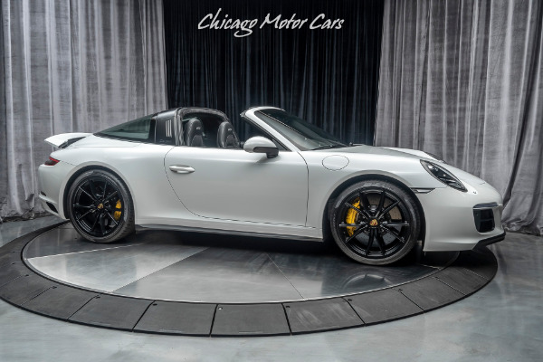 Used 2018 Porsche 911 Targa 4 GTS Convertible Only 1600 Miles Manual Trans Original MSRP $166k+ for sale Sold at Chicago Motor Cars in West Chicago IL 60185 6