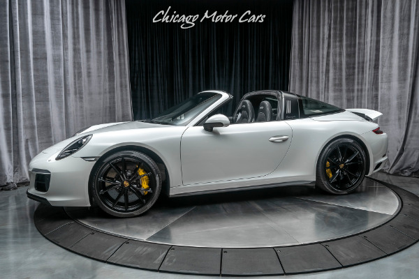 Used 2018 Porsche 911 Targa 4 GTS Convertible Only 1600 Miles Manual Trans Original MSRP $166k+ for sale Sold at Chicago Motor Cars in West Chicago IL 60185 1