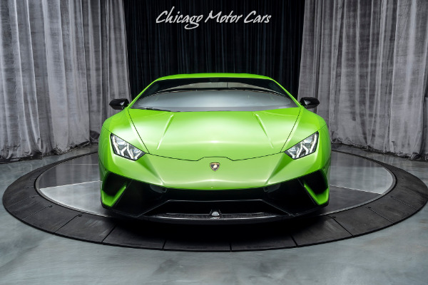 Used-2018-Lamborghini-Huracan-LP-640-4-Performante-Coupe-MSRP-335K-VERDE-MANTIS-Upgrades