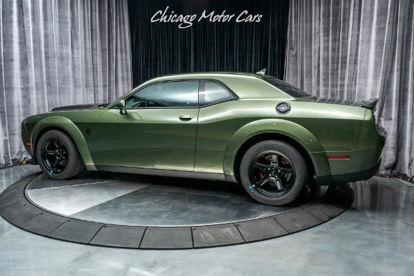 Used 2018 Dodge Challenger SRT Demon ONLY 37 MILES! F8 GREEN! DEMON CRATE! for sale Sold at Chicago Motor Cars in West Chicago IL 60185 3