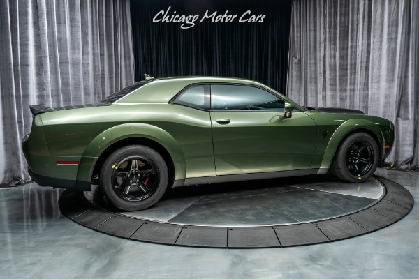 Used 2018 Dodge Challenger SRT Demon ONLY 37 MILES! F8 GREEN! DEMON CRATE! for sale Sold at Chicago Motor Cars in West Chicago IL 60185 5