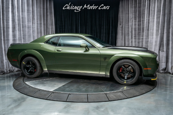 Used 2018 Dodge Challenger SRT Demon ONLY 37 MILES! F8 GREEN! DEMON CRATE! for sale Sold at Chicago Motor Cars in West Chicago IL 60185 6