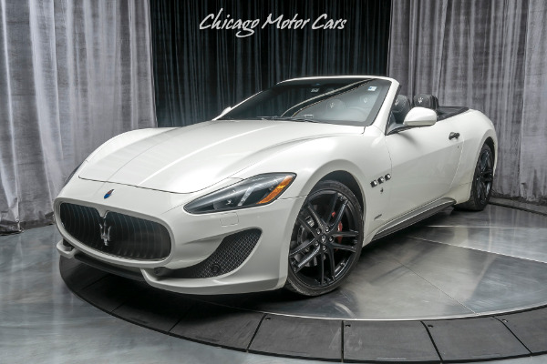 Used 2015 Maserati GranTurismo Sport Convertible MC DESIGN WHEELS! FULL LEATHER! WOOD TRIM! for sale Sold at Chicago Motor Cars in West Chicago IL 60185 2