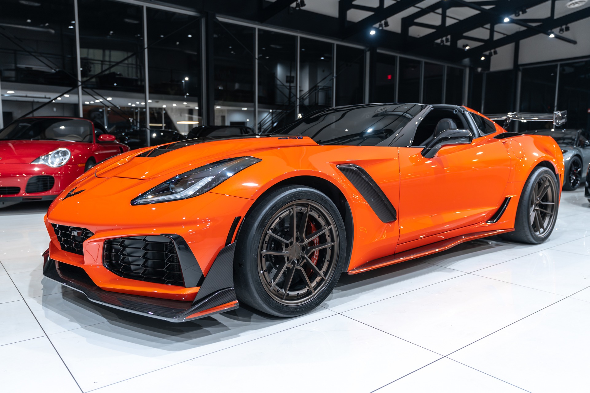 Used-2019-Chevrolet-Corvette-ZR1-3ZR-Sebring-Orange-ZTK-Track-Performance-Pkg-Carbon-HOT-Spec-LOADED