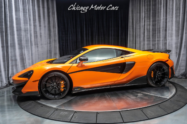 Used 2019 McLaren 600LT Coupe LIGHTWEIGHT SENNA RACING SEATS + LOADED w/CARBON FIBER! for sale Sold at Chicago Motor Cars in West Chicago IL 60185 2