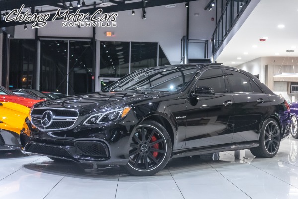 Used 2015 Mercedes-Benz E63 S-Model 4Matic MSRP $110,315+ CARBON FIBER TRIM! for sale Sold at Chicago Motor Cars in West Chicago IL 60185 1
