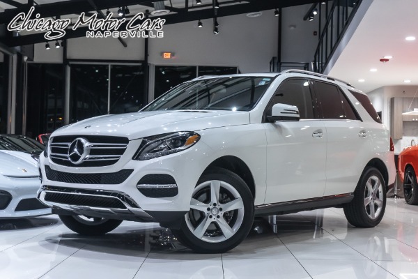 Used 2017 Mercedes-Benz GLE350 4MATIC AWD SUV P1 Pkg Blind Spot + Lane Keep Assist! for sale Sold at Chicago Motor Cars in West Chicago IL 60185 1