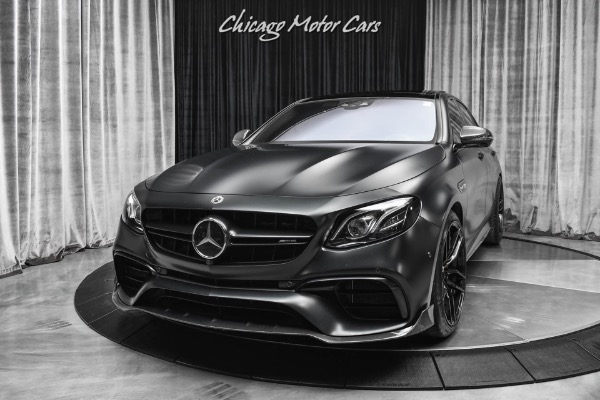 Used 2018 Mercedes-Benz E63 S AMG 4 Matic Sedan RARE EDITION 1 Package! HUGE $135K+ MSRP! LOADED! for sale Sold at Chicago Motor Cars in West Chicago IL 60185 2