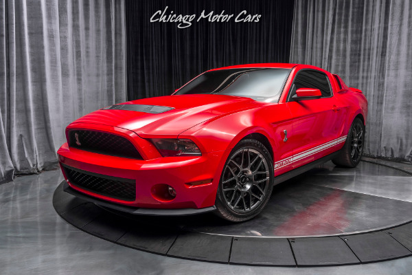 Used 2012 Ford Mustang Shelby GT500 FLOWMASTER EXHAUST! ONLY 6K MILES! for sale Sold at Chicago Motor Cars in West Chicago IL 60185 2