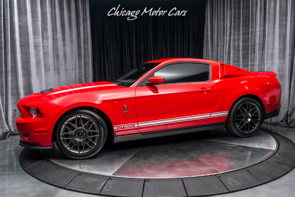 Used 2012 Ford Mustang Shelby GT500 FLOWMASTER EXHAUST! ONLY 6K MILES! for sale Sold at Chicago Motor Cars in West Chicago IL 60185 1