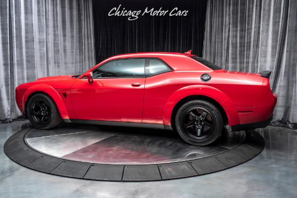 Used 2018 Dodge Challenger SRT Demon Coupe Only 128 Miles! DEMON Crate INCLUDED for sale Sold at Chicago Motor Cars in West Chicago IL 60185 3