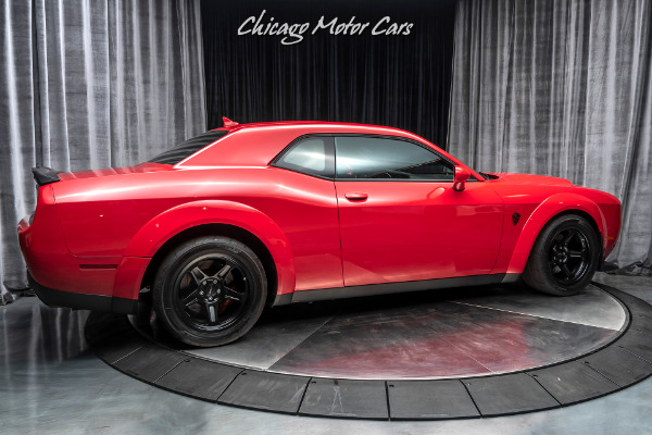 Used 2018 Dodge Challenger SRT Demon Coupe Only 128 Miles! DEMON Crate INCLUDED for sale Sold at Chicago Motor Cars in West Chicago IL 60185 5