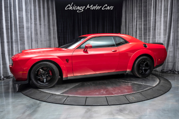 Used 2018 Dodge Challenger SRT Demon Coupe Only 128 Miles! DEMON Crate INCLUDED for sale Sold at Chicago Motor Cars in West Chicago IL 60185 1